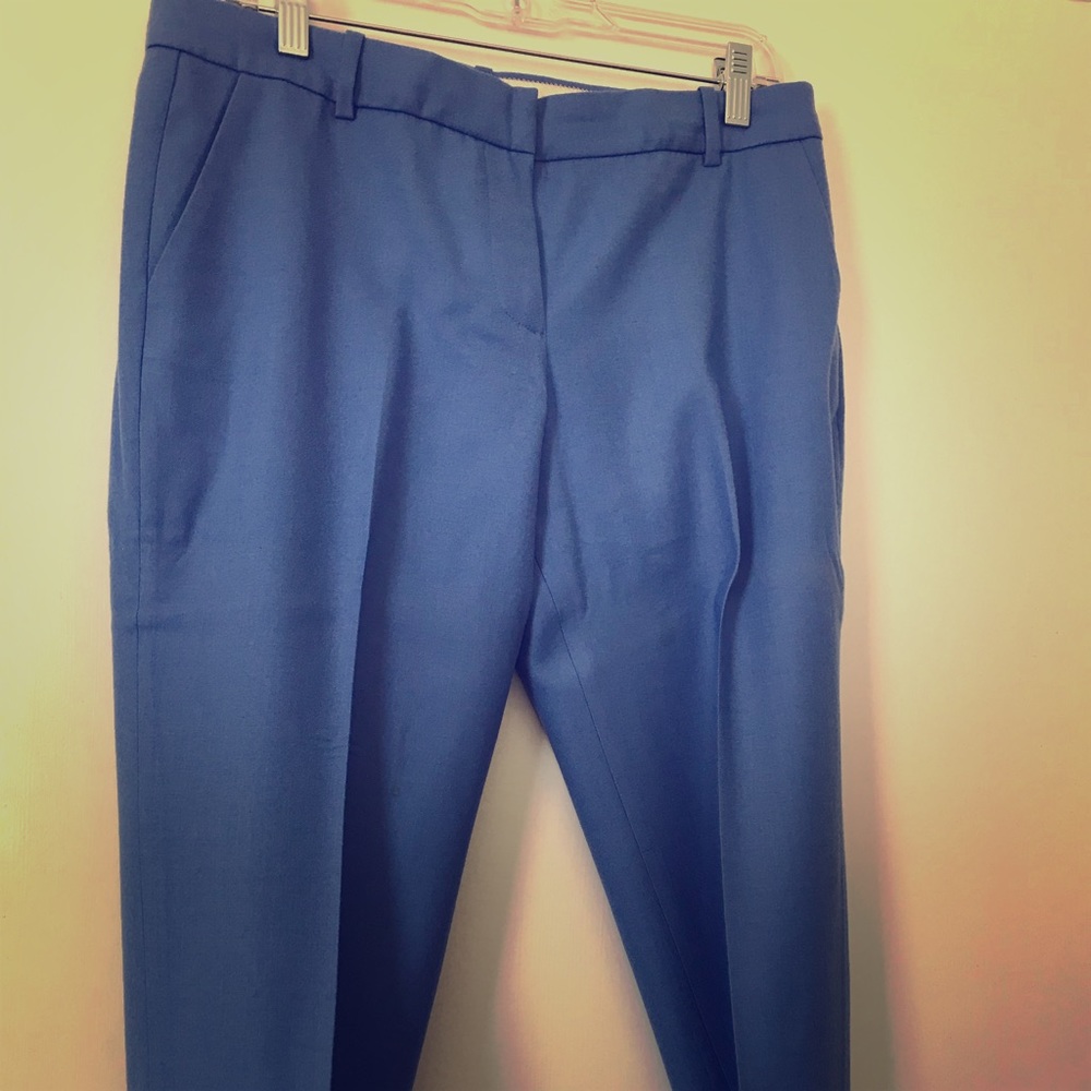 J Crew Wool Cafe Capri pant